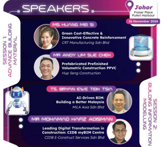 CRT Joins CIDB Roadtour 2024 in Johor Bahru and Penang Image 1