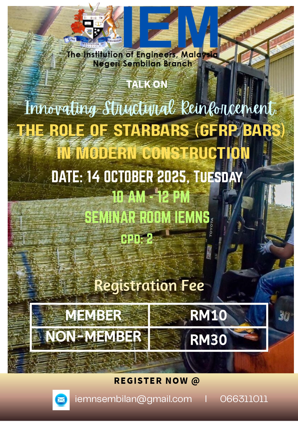 Seminar Talk with IEM Negeri Sembilan Image 1